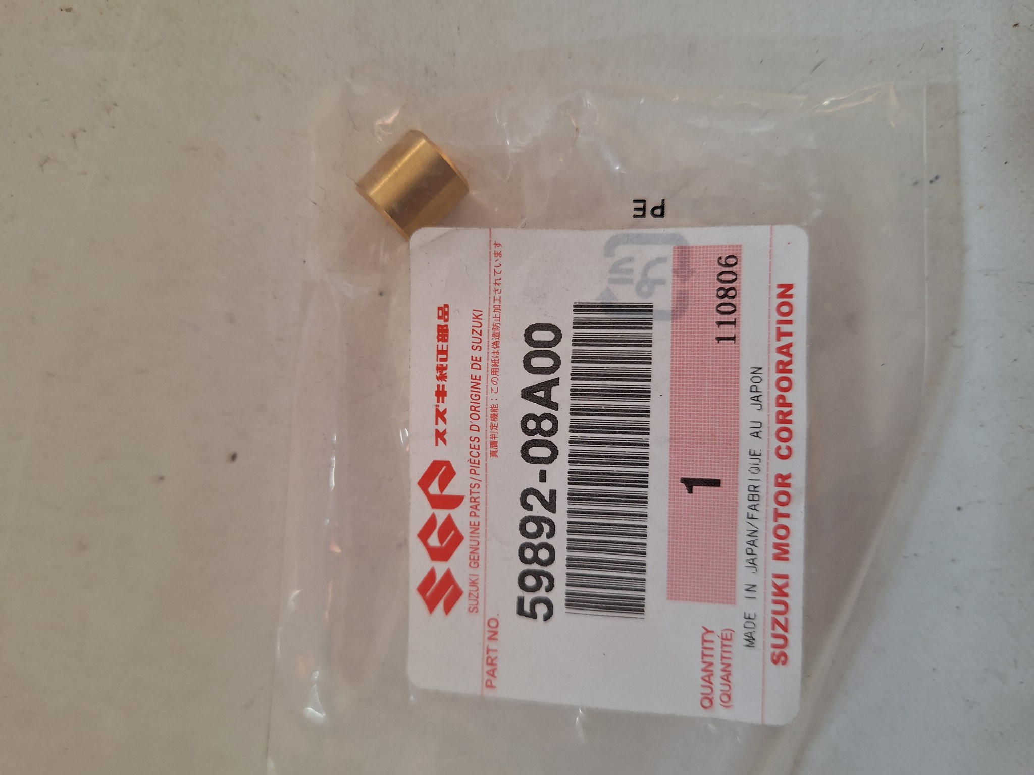 Bild von SUZUKI  KOLBENSTUECK  59892-08A00